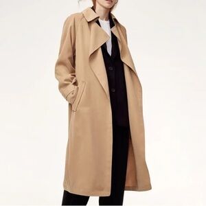 ARITZIA BABATON DUSTER TRENCH COAT